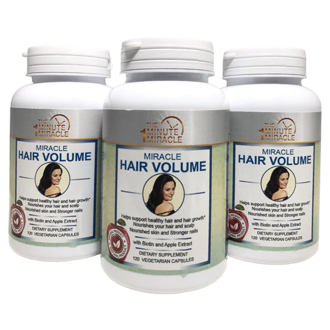 HAIR GROWTH AND VOLUME - 3 Bottles