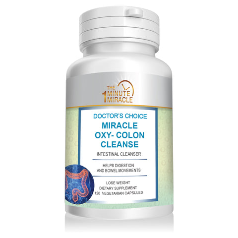 Oxy-Colon Cleanse Colon Cleanser Detox - 1 Bottles - 120 Vegetarian Capsules