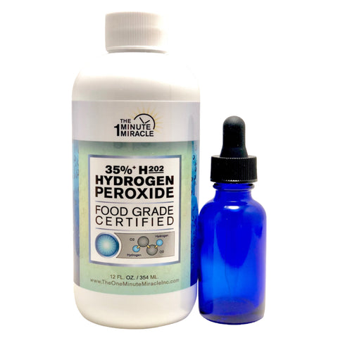 Food Grade Hydrogen Peroxide - 12 oz Bottle