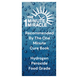 One Minute Cure Book and 35% Food Grade H2O2 - 16 oz Bottle