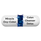 Oxy-Colon Cleanse Colon Cleanser Vegetarian Capsules  - 3 Bottles - 120 Capsules Per Bottle