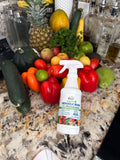 Miracle Wash 3% Organic H2o2 Food Grade Certified - Kills 99.9% of Germs