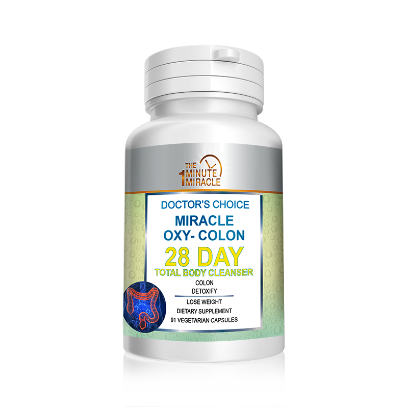 MIRACLE OXY-COLON CLEANSE 28 DAY COLON CLEANSER AND DETOX