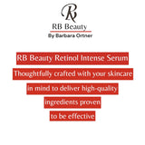 Retinol Intense Serum By RB Beauty - Niacinamide Helps Skin tone Appear Even, Glowing And Bright In Addition To Boosting The Natural Effects Of Retinol.