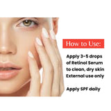 Retinol Intense Serum By RB Beauty - Niacinamide Helps Skin tone Appear Even, Glowing And Bright In Addition To Boosting The Natural Effects Of Retinol.