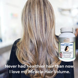 HAIR GROWTH AND VOLUME - 120 Capsules -With Biotin, Apple Extract, Millet Extract and Horsetail Extract.