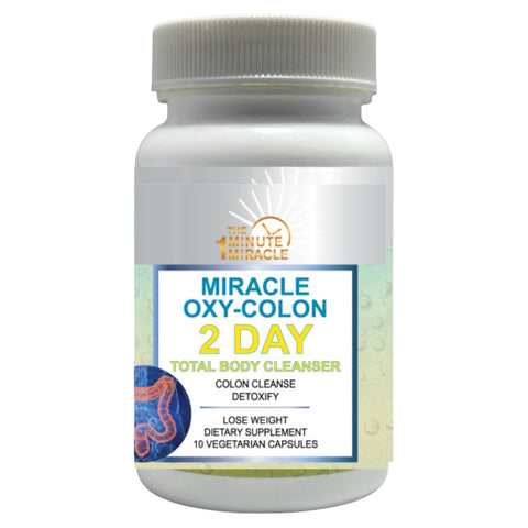 2 Day Total Body Cleanser - Miracle Oxy-Colon Cleanse - Great Weekend Cleanser