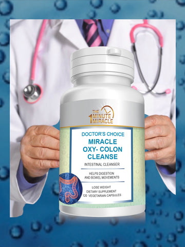 MIRACLE OXY-COLON CLEANSE COLON CLEANSER AND DETOX 120 CAPSULES