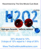 12% Food Grade H2O2 - Two 8 oz Bottles