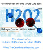 3% Food Grade H2O2 - 8 oz Bottle with Dropper