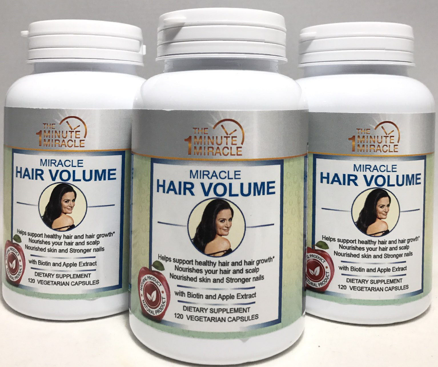 HAIR GROWTH AND VOLUME - 3 Bottles