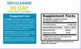 MIRACLE OXY-COLON CLEANSER 28 Day Total Body Cleanser