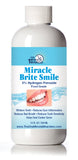 Miracle Brite Smile - Essential Oxygen Organic Rinse Mouthwash for Whiter Teeth, Fresher Breath, and Healthier Gums, Peppermint - 1 Bottle 12 fl. oz