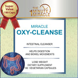 Oxy-Cleanse Colon Cleanser Detox - SUPER VALUE 180 Vegetarian Capsules